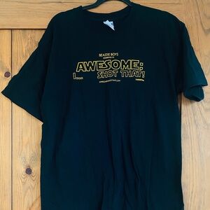 Vtg BEASTIE BOYS Awesome I… Shot That THINKfilm Y2K Movie Promo T-Shirt Sz Large